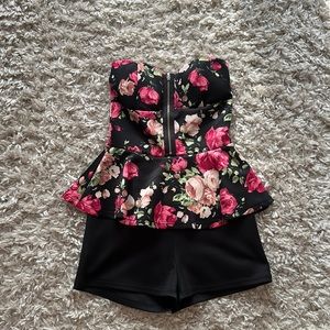 Floral romper